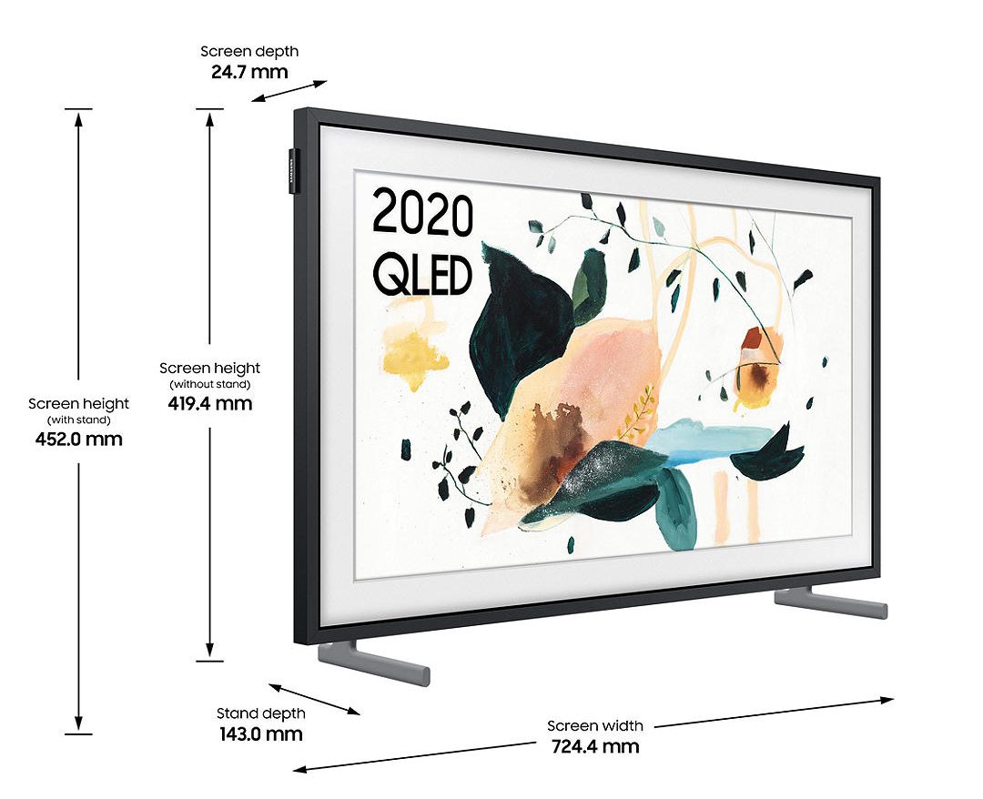 Samsung 32 QN32LS03B / The Frame Series / 1080p FHD / QLED Smart TV 