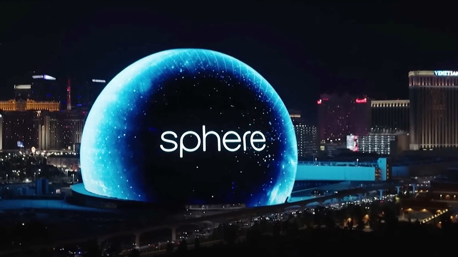 Watch this massive LED sphere in Las Vegas light up for the first
